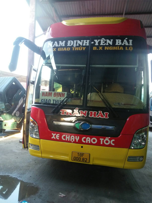 Xe Trần Hải từ Yên Bái đi Nam Định (Giao Thủy, Phủ Lý)