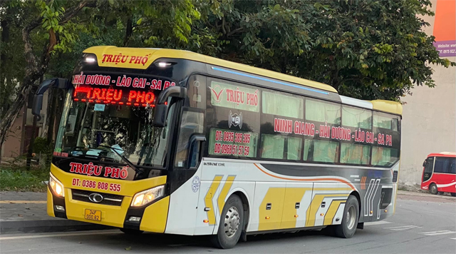 Xe Triệu Phố từ Hải Dương đi Sapa Lào Cai