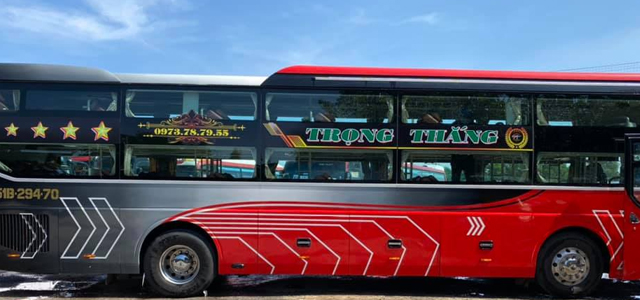 Xe Trọng Thắng từ Ninh Thuận đi Sài Gòn (bến xe Miền Tây, Miền Đông, An Sương, Ngã Tư Ga, Suối Tiên)