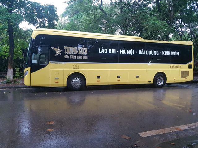 Xe Trung Kiên từ Lào Cai đi Yên Bái (Sapa, SamSung)