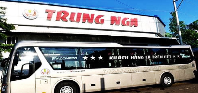 Nhà xe Trung Nga số điện thoại Sài Gòn Tp.HCM, Phan Thiết Bình Thuận lịch trình, giá vé, giờ chạy