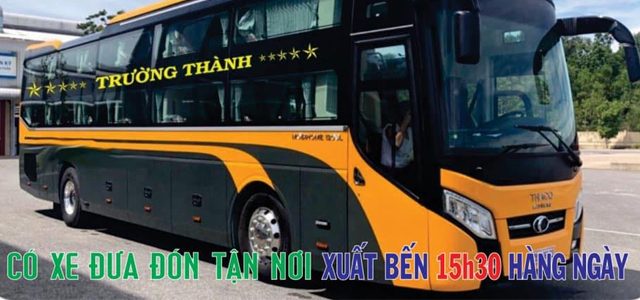Hình ảnh xe Trường Thành tuyến Bình Định - Sài Gòn