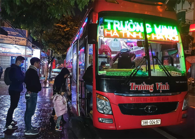 Xe Trường Vịnh Limousine từ Hà Nội đi Hà Tĩnh (Hương Sơn, Đức Thọ, Hồng Lĩnh)