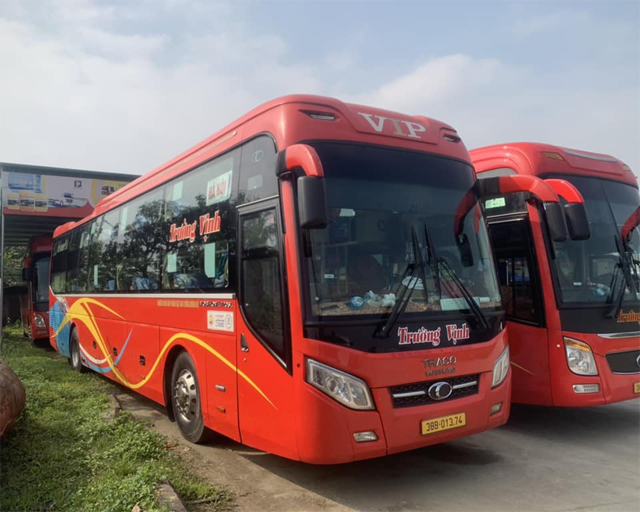 Xe Trường Vịnh Limousine từ Hà Tĩnh đi Hà Nội (Giáp Bát, Mỹ Đình, Nội Bài, Nước Ngầm)