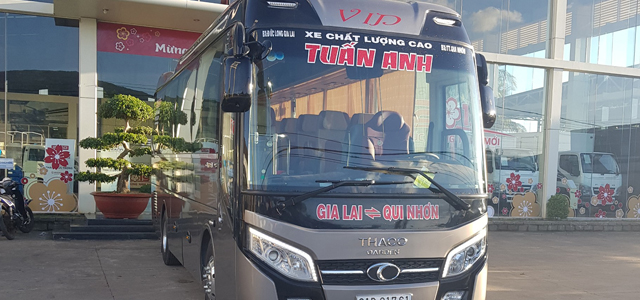 Xe Tuấn Anh limousine Gia Lai - Bình Định (Quy Nhơn, Phù Cát, Phù Mỹ, An Nhơn, Hoài Tân) 