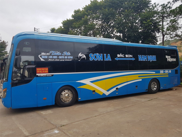 Xe Tuấn Dũng từ Sơn La đi Nam Định (Phủ Lý, Đồng Văn)