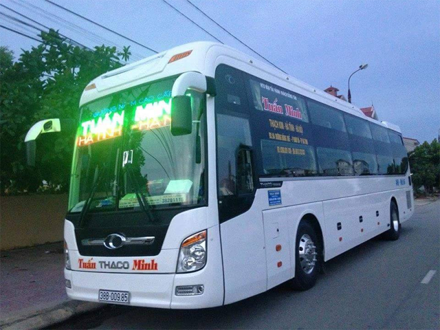 Xe Tuấn Minh Limousine từ Hà Nội đi Hà Tĩnh (Lộc Hà, Thạch Kim)