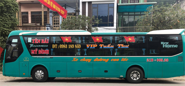 Xe Tuấn Thư từ Hà Nội đi Mậu A Yên Bái