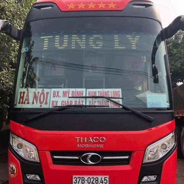 Xe Tùng Lý từ Hà Nội đi Nghệ An (Vinh, Đô Lương)