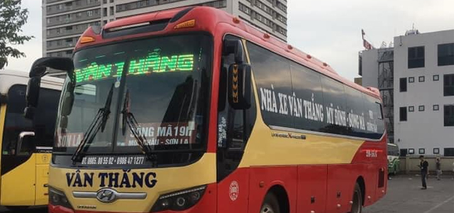 Xe Vân Thắng từ Hà Nội đi Sơn La (Sông Mã, Sốp Cộp, Mường Lầm, Mường Luân, Mộc Châu)