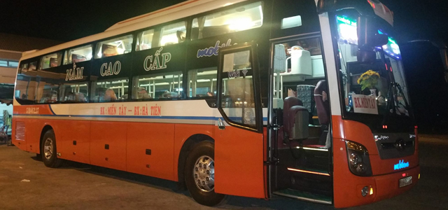Xe Hoàng Minh Kiên Giang đi Sài Gòn TP.HCM (bến xe Miền Tây)