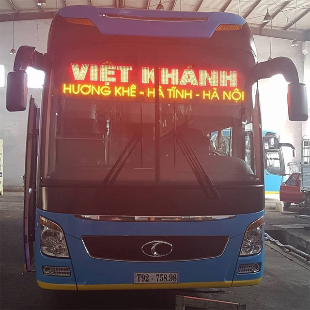 Xe Việt Khánh Limousine từ Hà Tĩnh đi Hà Nội (Nước Ngầm, Mỹ Đình, Bắc Thăng Long, Nội Bài)