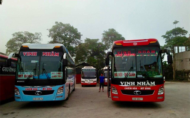 Xe Vinh Nhâm từ Hà Nội đi Tuyên Quang (Na Hang, Lâm Bình, Chiêm Hóa, Lan Can, Minh Quang, Hồng Quang, Trung Hà) 