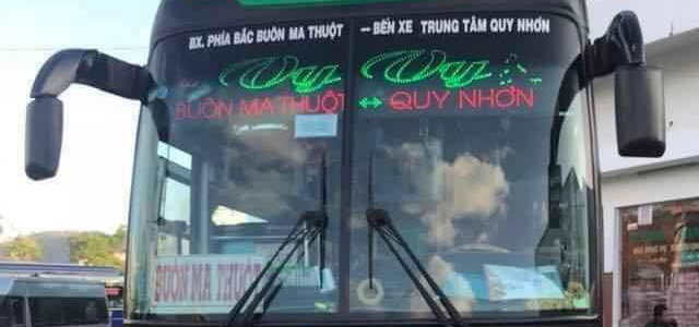 Xe Vy Vy Bình Định đi Đắk Lắk