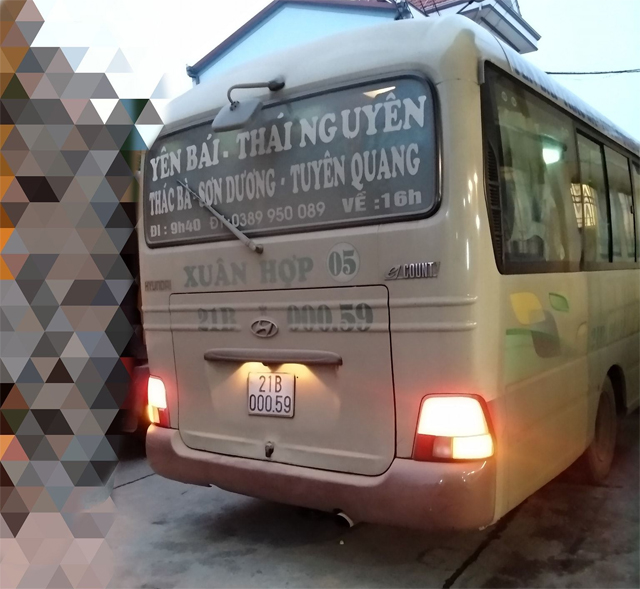 Xe Dũng Tân từ Thái Nguyên đi Lục Yên Yên Bái