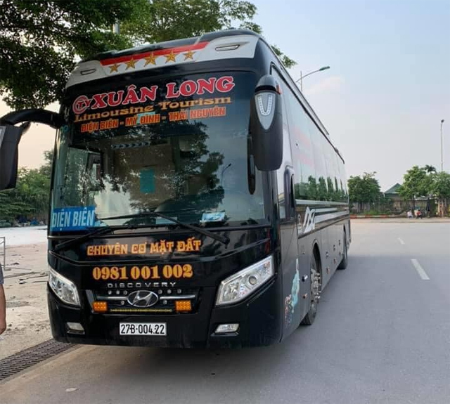 Xe Xuân Long từ Điện Biên đi Thái Nguyên