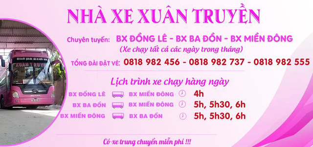 Hình ảnh xe Xuân Truyền tuyến  - 
