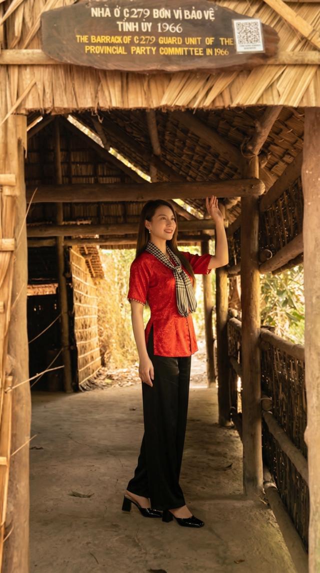 Nhà ở đơn vị bảo vệ Tỉnh ủy Đồng Tháp năm 1966